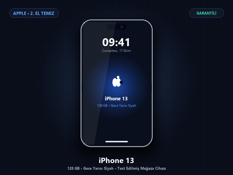 iPhone 13 128GB Gece Yarısı Siyah